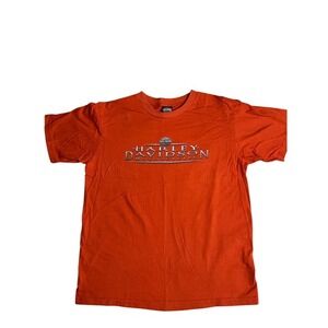 Vintage‎ Harley Davidson Biker Bob's Motown Tee XL USA Made Michigan